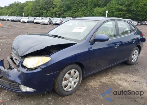 2008 Hyundai Elantra Gls/Se из США, поврежденный, VIN KMHDU46D08U547714